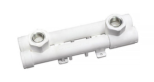 Планка для смесителя проходная ВР Ø 20*1/2 PPR (белый)