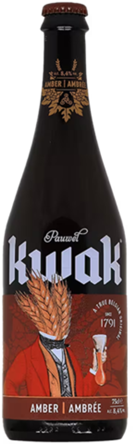 Пиво Паувел Квак Амбер / Pauwel Kwak Amber 0.75 - стекло