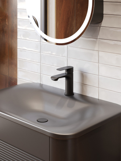 Смеситель для раковины STWORKI Копенгаген S42010BK черный