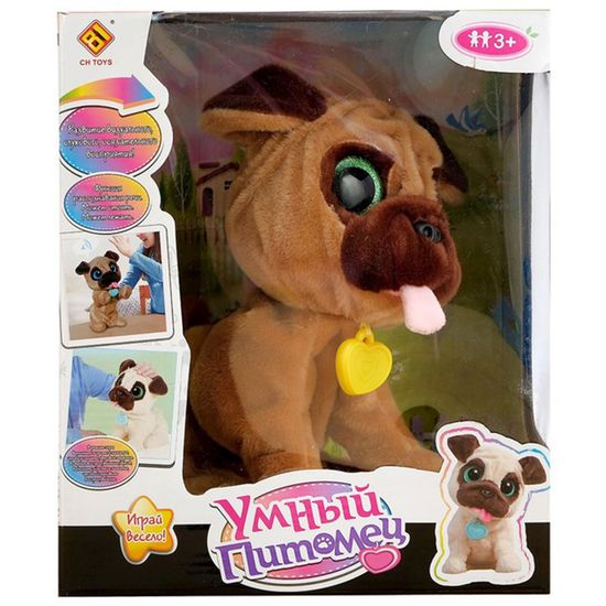 Мягкая игрушка интерактивная "Умный Питомец"