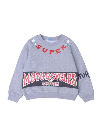 Джемпер д/мал футер р.128 сер.мел (Bonito) BK1366DJ