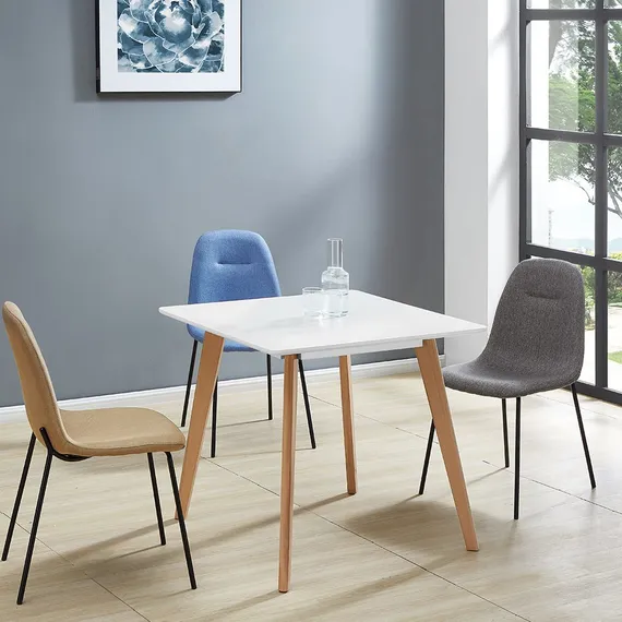 Стол Angus 80х80 белый | Купить в Hallberg.ru