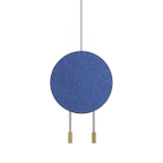 Pendant design lamp  REVOLTA by Estiluz (Blue)