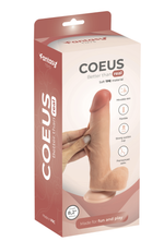 Ультра реалистичный фаллоимитатор Coeus с подвижной кожей, 21 см Fantasy Toys
