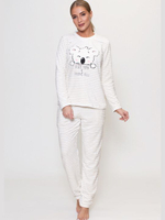 Очаровательный комплект с брюками (Размер: S) (Цвет: белый)