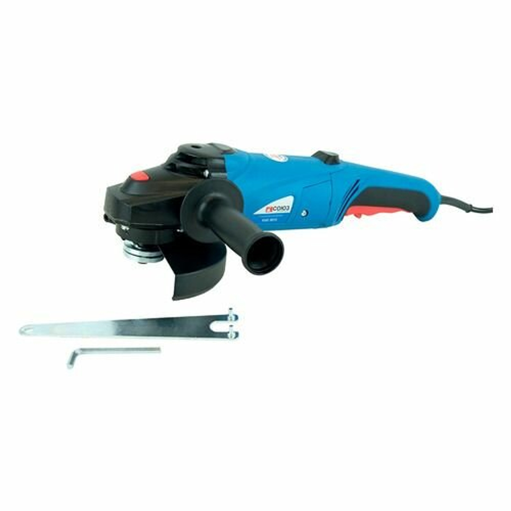 Машина углошлифовальная СОЮЗ УШС-9015 150мм,1600Вт,9500об/мин, блок. шпинд.удл.рукоятка