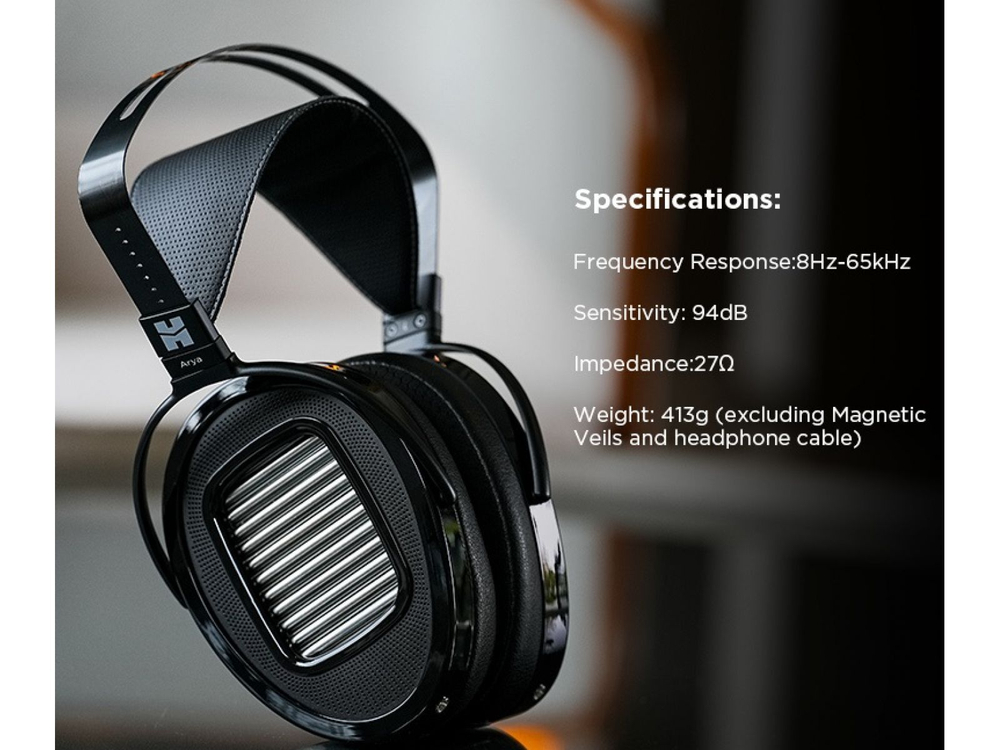 Планарные накладные наушники HiFiMan Arya Unveiled