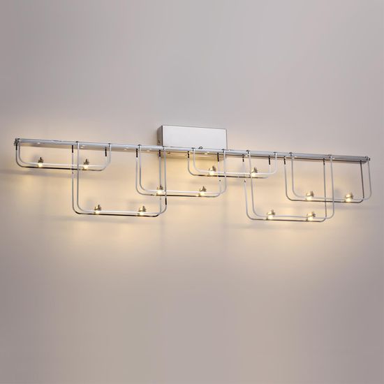 7059/12WL HIGHTECH ODL26 287 светильник нерж/сталь хром IP20 LED 12W 1080Лм 3000K 220V ZAHA