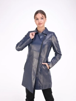 Женский кожаный плащ/натуральная кожа/Турция