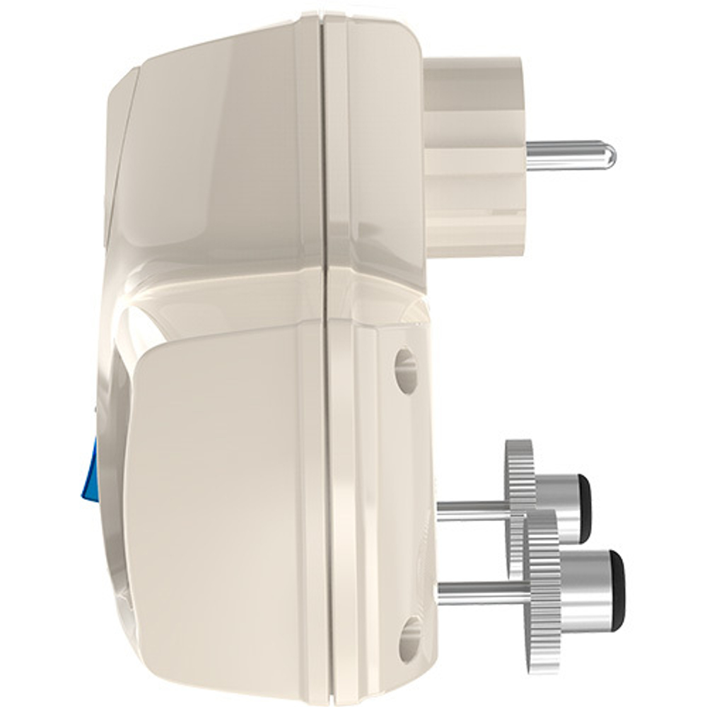 Разветвитель Pilot T, 4 розетки (евро с заземлением)