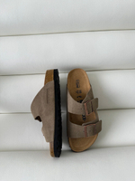 Сабо Birkenstock коричневые