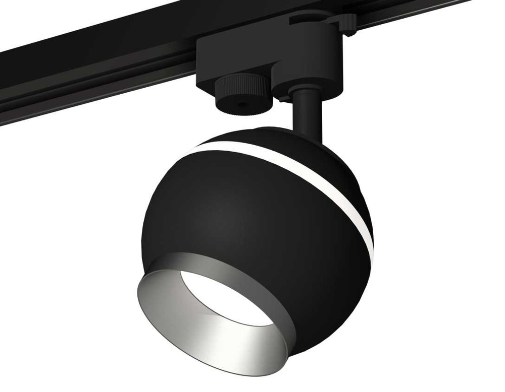 Комплект трекового светильника Ambrella light Track System XT1102004 SBK/MCH черный песок/хром матовый (A2521, C1102, N7033)