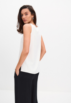 Топ базовый белый