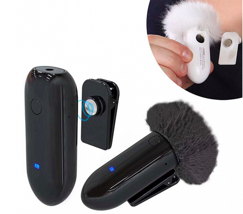 Комплект радиомикрофонLENSGO 3318C+318-M Kit black на 1 канал (черный) + ручка