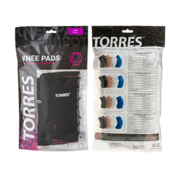 Наколенники спортивные TORRES Light PRL11019L-02, размер L, чёрные