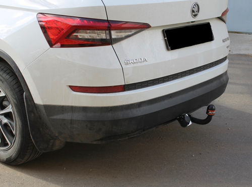 Фаркоп на SKODA Kodiaq 2017- (без электрики, паспорт/сертификат в комплекте) Автос.SK 12