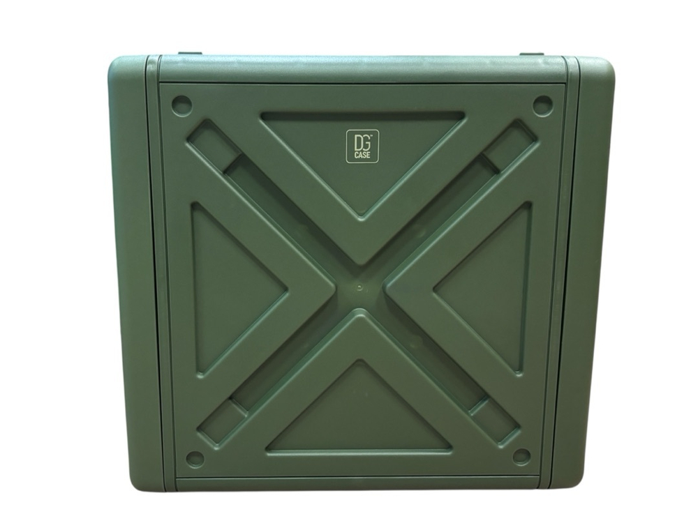 Ударопрочный кейс рэковый кейс 6 юнитов - DGCASE@RACK6U (темно-оливковый цвет)