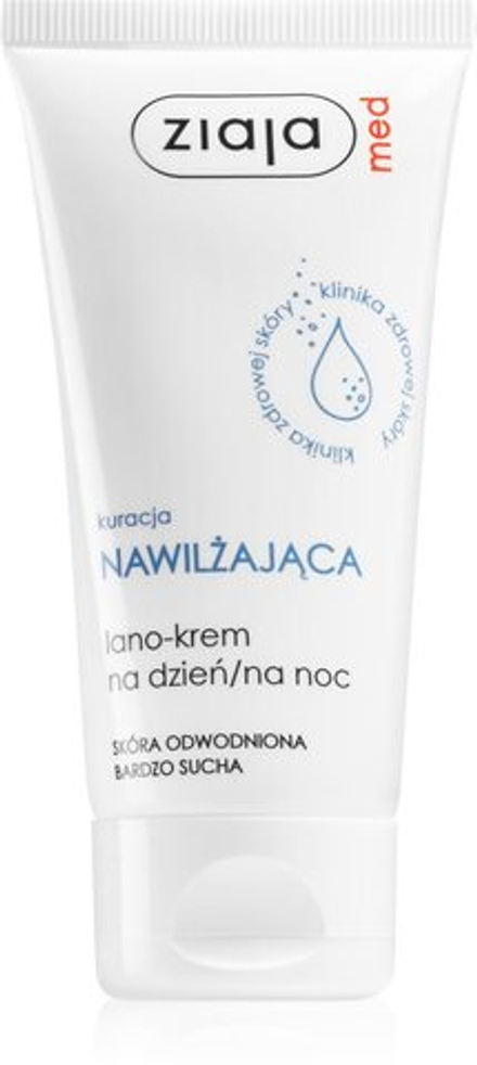 Ziaja Med Kuracja Nawilżająca - лано-крем день/ночь /   50  ml  / GTIN 5901887016885