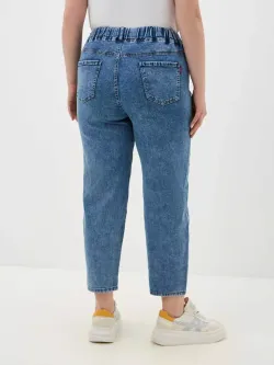 Джинсы на резинке больших размеров