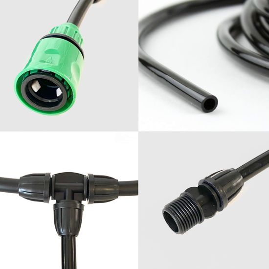 Комплект капельного полива ТОЧКА РОСЫ ПРОФ на 84 растения (для водопровода)