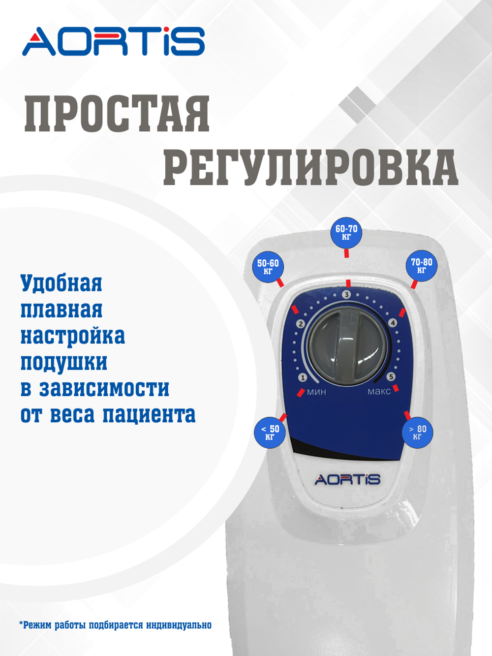 Подушка AORTIS HF-2002