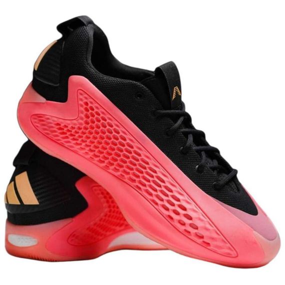 Адидас А.E. 1 Баскетбольные кроссовки Низкие Топ Черно-розовые Мужские