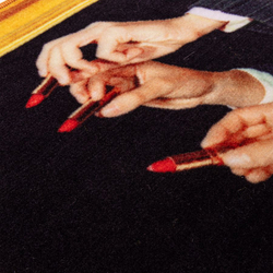 Коврик Lipstick Black