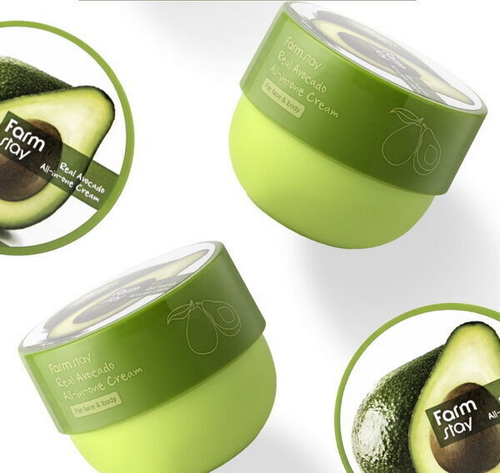 Крем для лица и тела с экстрактом авокадо FarmStay Real Avocado All-In-One Cream, 300мл