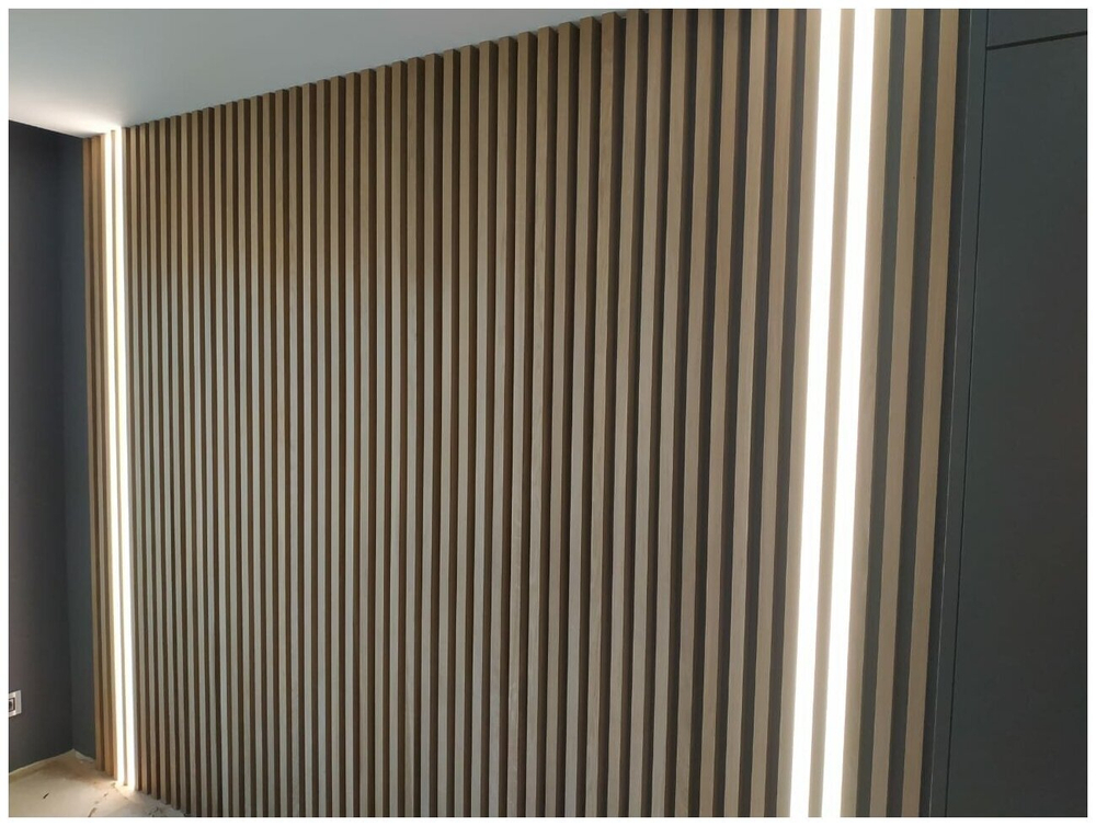 Декоративный брус 40х40х3000мм для декора стен и потолков