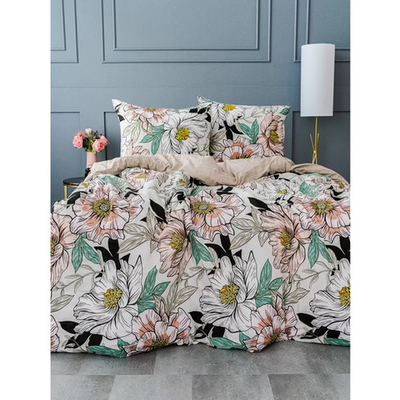 Постельное белье 1,5 поплин «Розалия» Sweet Sleep Павлайн