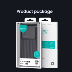 Чехол прозрачный тонированный для Samsung Galaxy S26, серия CamShield Pro (защитная сдвижная шторка для камеры) от Nillkin
