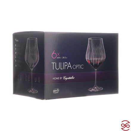 Набор бокалов для вина Repast ELEGANCE optic 600 мл (6 шт)