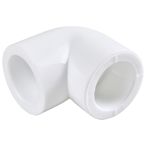 Угольник полипропиленовый PPRC 90х90гр.С, РВК, белый