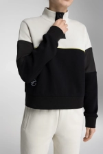 Толстовка женская Forward, бежевый/чёрный, р.xs-xl