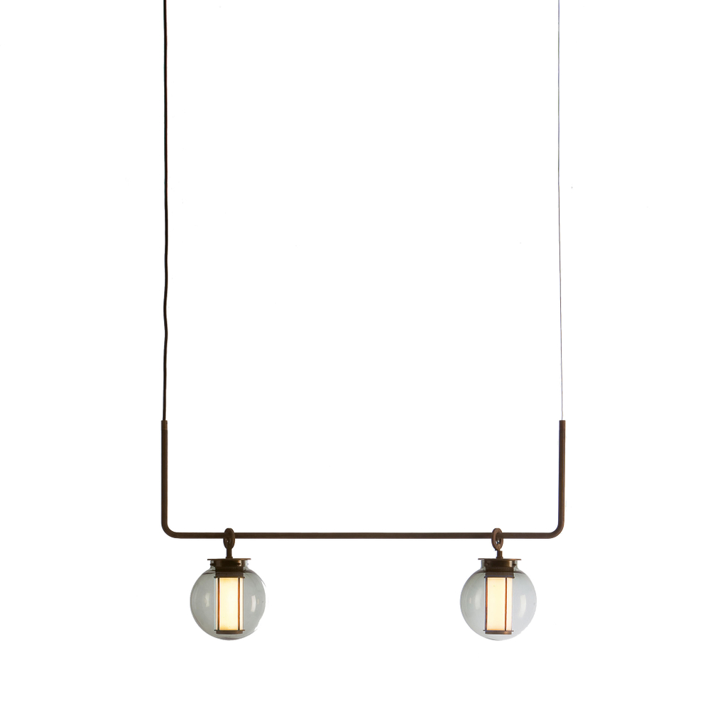 Pendant design lamp Bai chandelier II by Parachilna