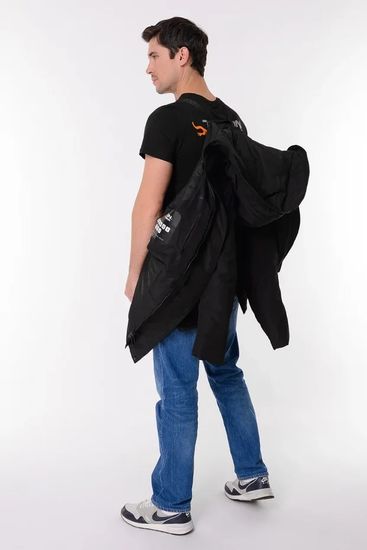 Куртка-парка KEYSOR -20 TRITON (Плащевая ткань, чёрн)