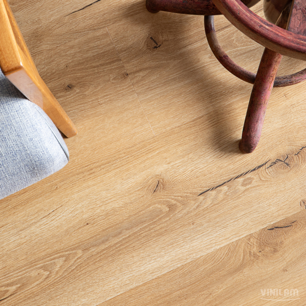 LVT плитка VINILAM Glue Luxury 33100 Дуб Мадрид клеевой