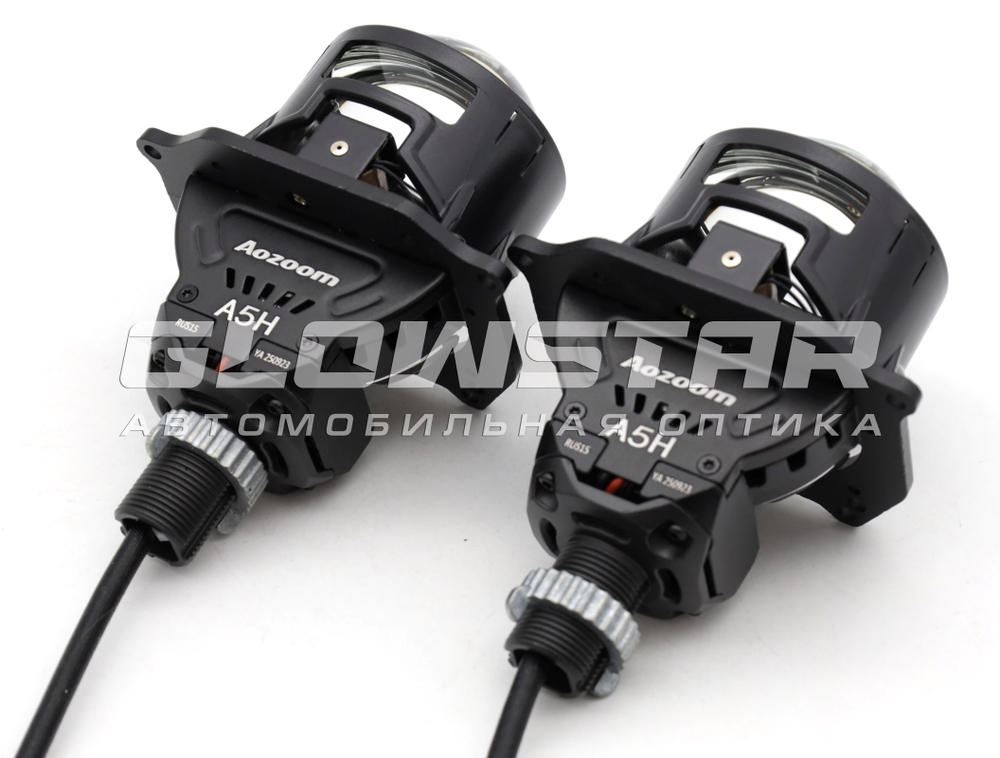 Билед модули Aozoom A5H 2.5 дюйма 2025, 12V, 47W/53W, крепление 3R и съемное гаечное (комплект, 2шт)