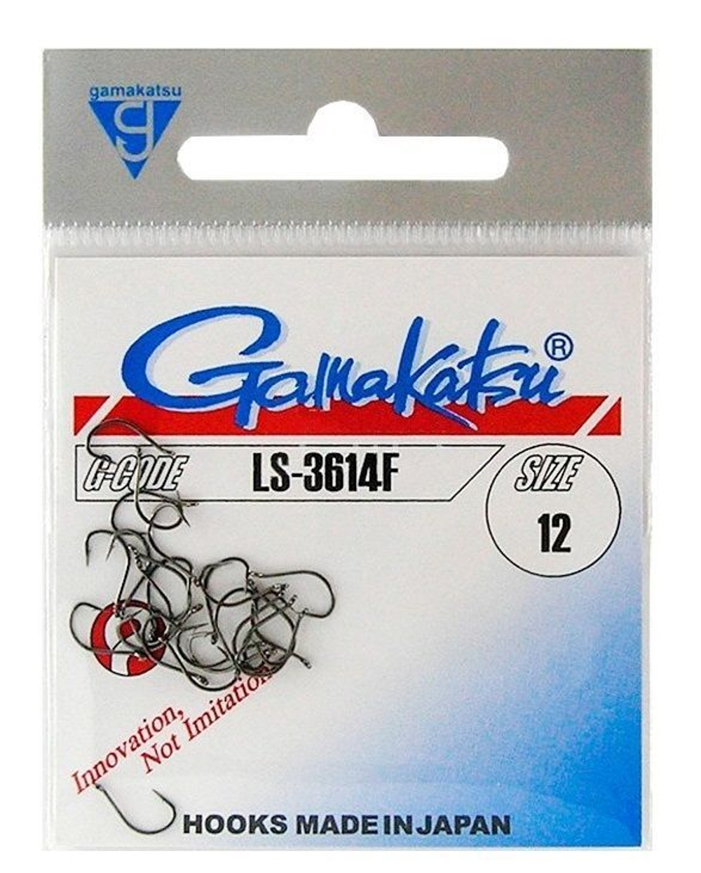 Крючок рыболовный LS-3614F №12 ( упк по 25шт)
