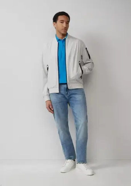 Спортивная рубашка-поло Piqué с контрастными деталями s.Oliver