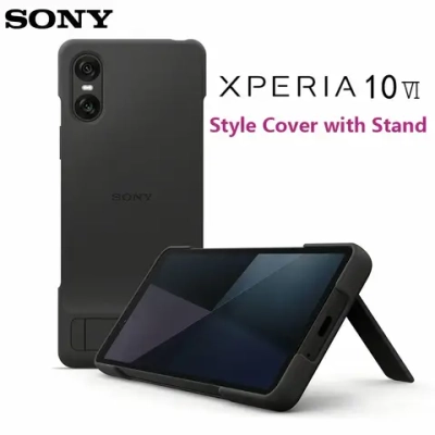 Оригинальный чехол с подставкой SONY Style Cover XQZ-CBES для Xperia 10 VI — черный