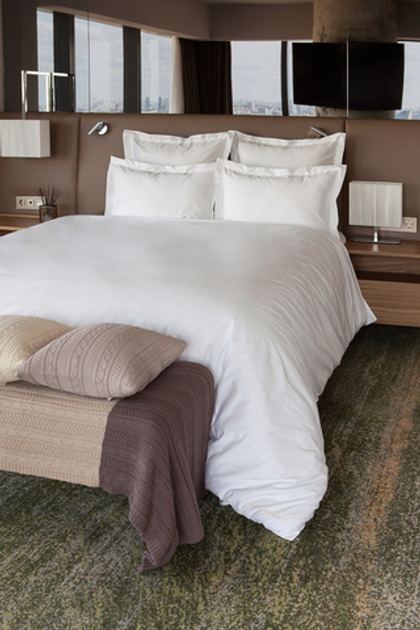 Постельное белье 2 спальное евро Luxberry Daily Bedding белое