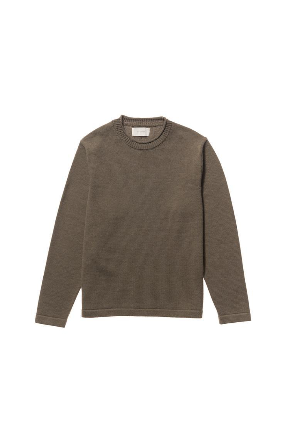 ZARA СВИТЕР С ОТВОРОТАМИ, КОРИЧНЕВЫЙ/ЗЕЛЕНЫЙ