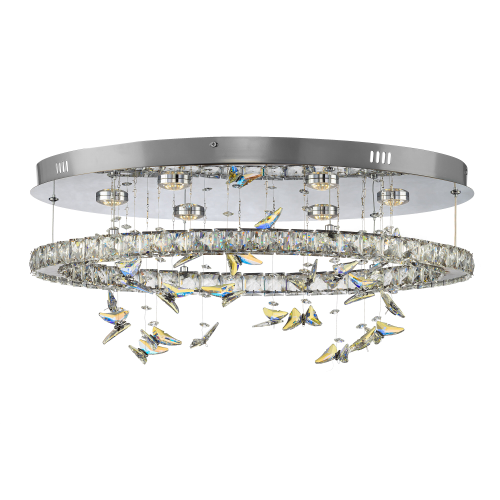 Citilux ETERA CL322050 LED Люстра хрустальная с пультом