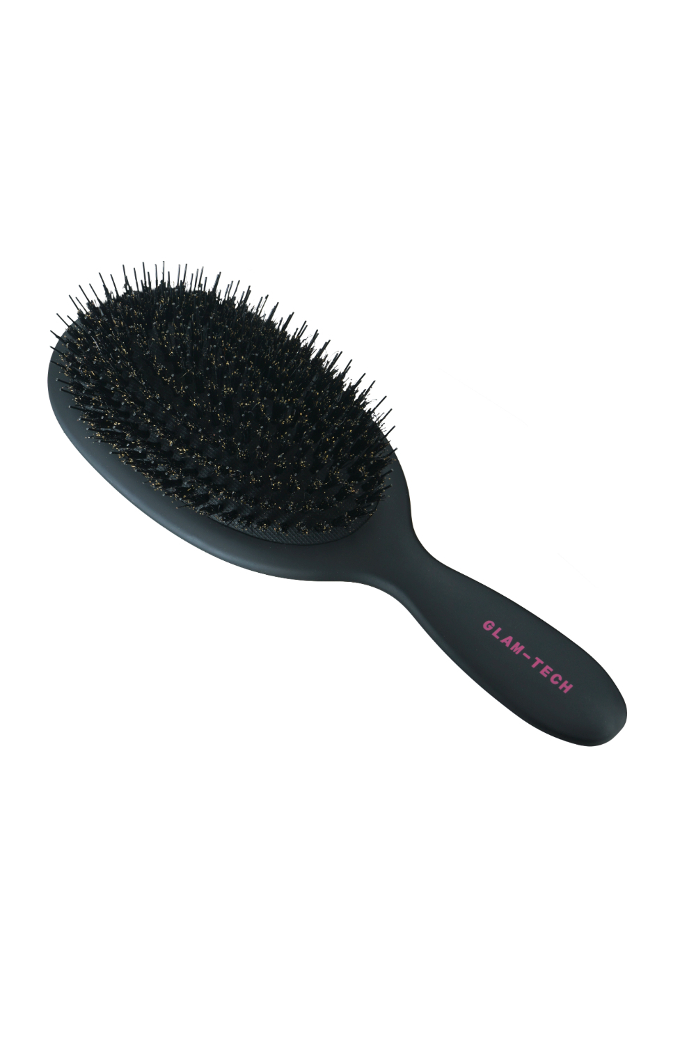 Овальная массажная щетка для волос с комбинированной щетиной Glam-Tech Nylon Mixed Boar Brush