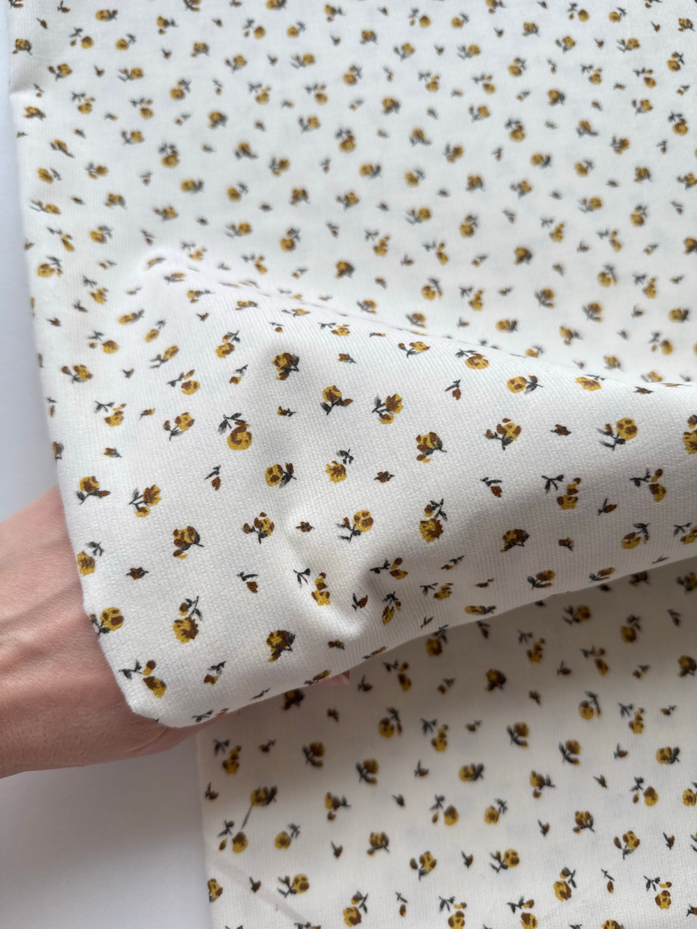 Микровельвет 100% хлопок Бархатцы