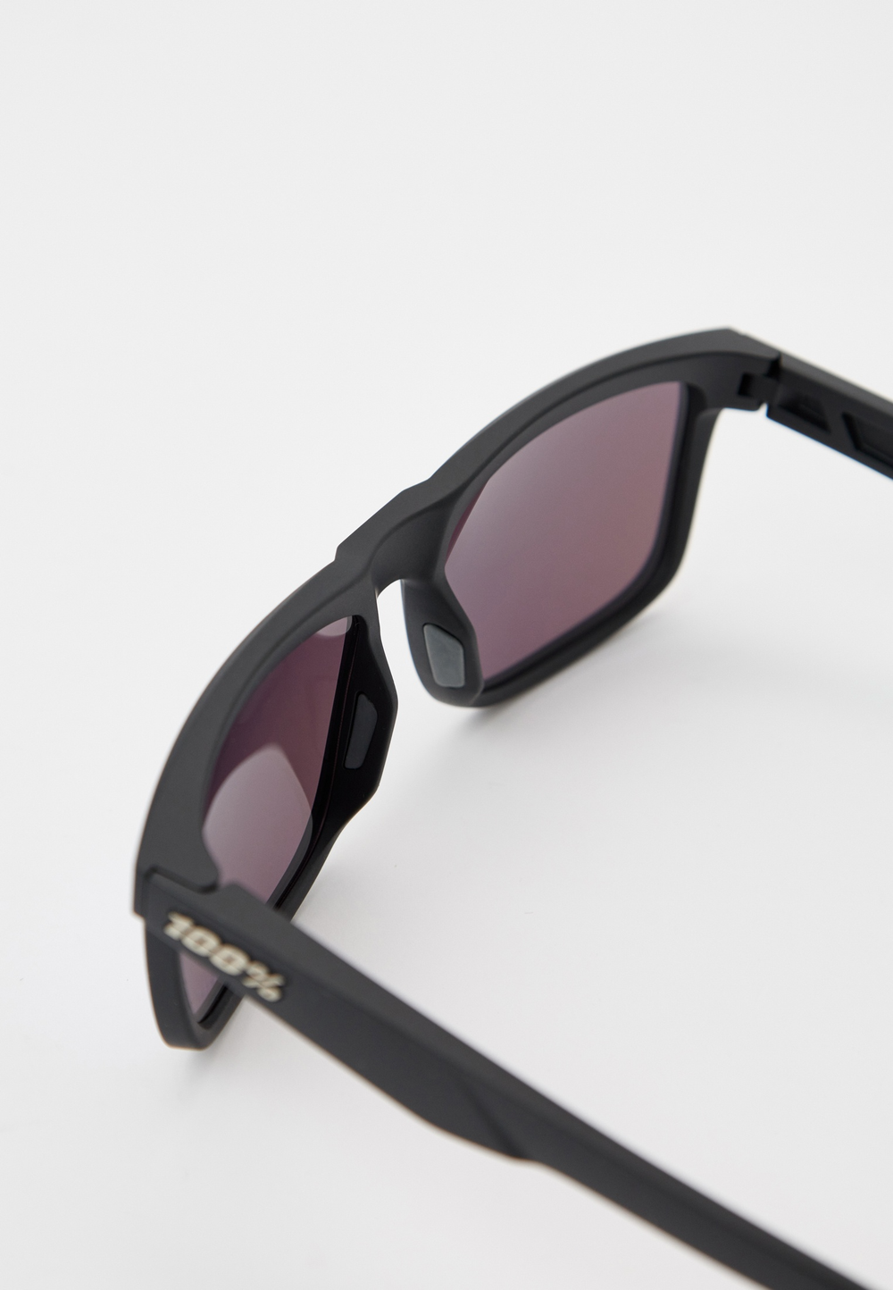 Спортивные очки 100% BLAKE Matte Black - HiPER Blue Lens