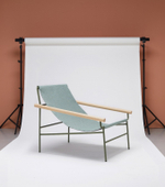 Кресло лаунж металлическое Scab Design Dress Code Smart Indoor, оливковый, голубой