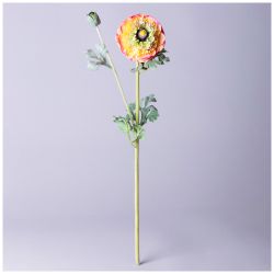 ЦВЕТОК ИСКУССТВЕННЫЙ "РАНУНКУЛЮС" ВЫСОТА=55СМ. (МАЛ.УП=24ШТ/КОР=96ШТ)