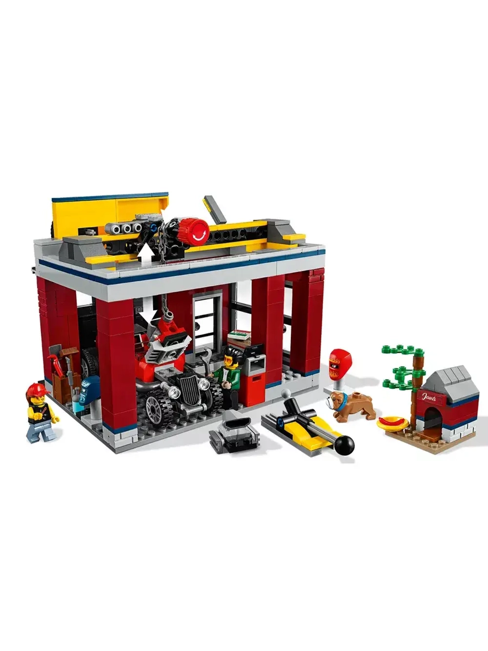 Конструктор Сити Тюнинг мастерская